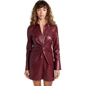 Cinq à Sept Women's Faux Leather McKenna Dress