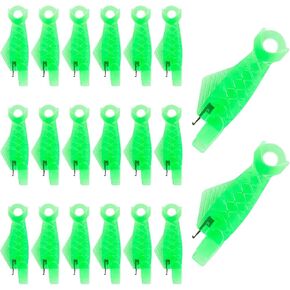 20pcs Fish Mouth Sewing Machine Needle Threaders, 2024 New Fish Type Needle Threader Automatic Needle Threader Tool for Sewing DIY Craft