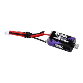 INJORA 48T 180 Brushed Motor with Stainless Steel Pinion for 1/18 1/24 FMS FCX18 FCX24 Upgrade (INM14)