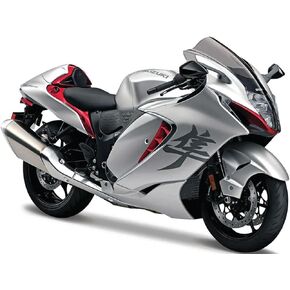2022 Silver Metallic 1/12 Diecast Motorcycle Model 20-07019SIL