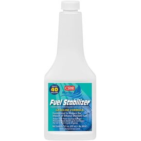CRC Marine Gasoline Fuel Stabilizer 06164 – 1 Gallon, Concentrated, High Potency Formula, Amber Liquid