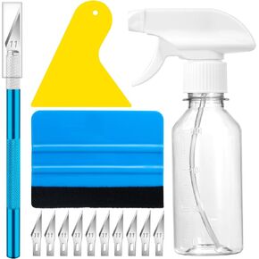 DIYSELF Window Tint Kit, 5 Pack Window Tint Tools, Vinyl Wrap Tool Kit for Cars, Versatile Tint Kit, Easy-to-Use Car Wrap Kit with Vinyl Scrapers, Squeegees