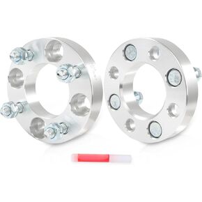 OCPTY 4x4 to 4x4 Wheel Spacers for Adventurer Hauler for Adventurer Two for Carro Bar 1 inch 12x1.25 Studs 68.5mm Hub Bore Forged Wheel Spacers 4 lug 2PCS