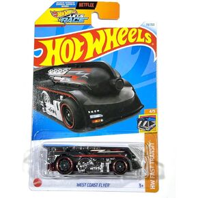 Hot Wheels Let's Race West Coast Flyer (Black) 2024 HW Fast Transit