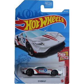 Hot Wheels '17 Ford GT, [White] 164/250 Then and Now 7/10