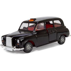 London Taxi 1/38 Scale Diecast Model Toy Car 4.75" Long Motormax 76003