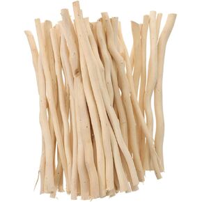 HOMSFOU 50Pcs Wood Log Sticks 30cm Wood Craft Sticks DIY Dried Wood Sticks Natural Twigs Sticks for Crafting Card Making Embellishments Photo Props