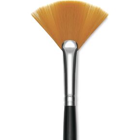 Utrecht Synthetic Sablette Brush - Long Handle, Fan, Size 6