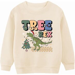 Toddler Boy Girl Christmas Sweatshirts Kid Ugly Xmas Shirt Cotton Long Sleeve Top 3-10 Years