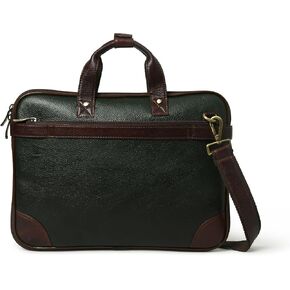 ADYAN 15 inch Leather Briefcases for Men and Women Laptop Bag Business Travel Messenger Bag Vintage Leather Best Office Satchel Bag