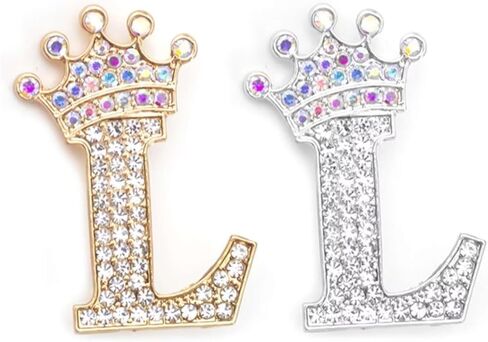 Brooches and Pins for Women Letter Brooch Pins for Socks Rhinestone Lapel Pin Charms Gold Silver Brooch Pins for Socks Fashion Christmas Jewelry Gift in Saudi Arabia