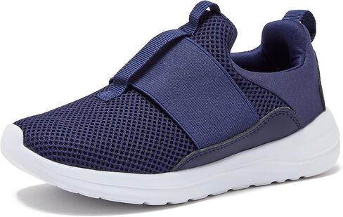 Avia Avi-Play Slip On Boys and Girls Sneakers - Lightweight Tennis, Athletic, No Tie Girls and Boys Shoes - Little and Big Kids Tennis Shoes Size 11-7 - Black, Navy Blue, Grey, White, Pink or Purple in Saudi Arabia
