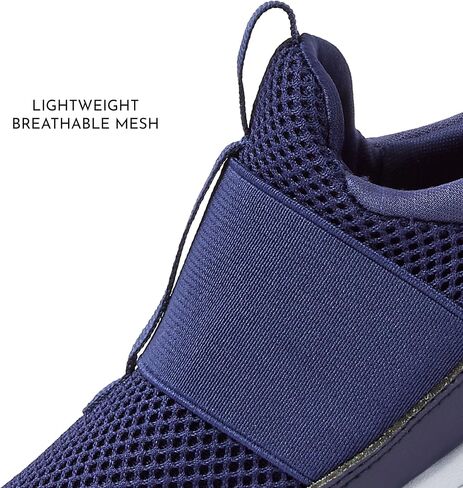 Avia Avi-Play Slip On Boys and Girls Sneakers - Lightweight Tennis, Athletic, No Tie Girls and Boys Shoes - Little and Big Kids Tennis Shoes Size 11-7 - Black, Navy Blue, Grey, White, Pink or Purple in Saudi Arabia