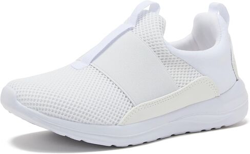 Avia Avi-Play Slip On Boys and Girls Sneakers - Lightweight Tennis, Athletic, No Tie Girls and Boys Shoes - Little and Big Kids Tennis Shoes Size 11-7 - Black, Navy Blue, Grey, White, Pink or Purple in Saudi Arabia