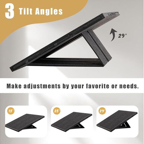 لوحة ألغاز قابلة للإمالة من Lavievert مكونة من 2000 قطعة مع 8 أدراج ملونة وغطاء، لوحة ألغاز من اللباد خفيفة الوزن قابلة للتعديل مع حامل مدمج، طاولة أحجية الصور المقطوعة قابلة للطي والمحمولة مع مساحة تخزين للبالغين in Kuwait