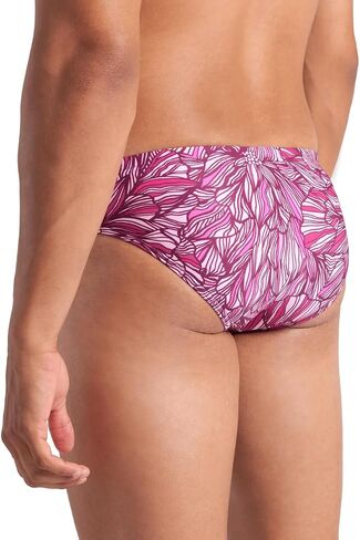 ARENA Men's Performance Breast Cancer Awareness Collection Pink Dahlia Swim Briefs in Saudi Arabia