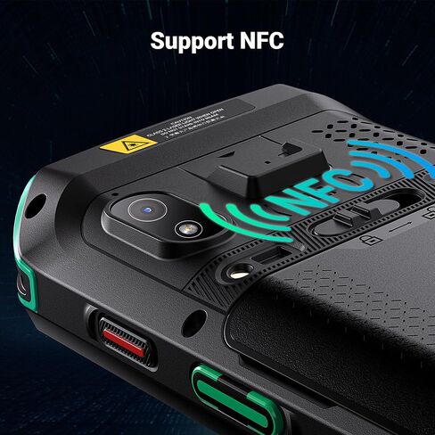 Tera Android 11 ماسح الباركود PDA: محرك المسح HS7 26 مفتاحًا IP67 متين 4+64 جيجابايت بطارية 5100 مللي أمبير في الساعة QC 3.0 شحن سريع 4 بوصة شاشة تعمل باللمس محطة متنقلة للماسح الضوئي لجرد المستودعات P400 in Kuwait