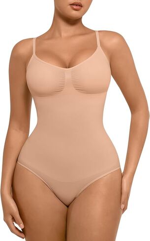 FeelinGirl Shapewear Bodysuits for Women Tummy Control Seamless Sculpting Body Shaper in Saudi Arabia