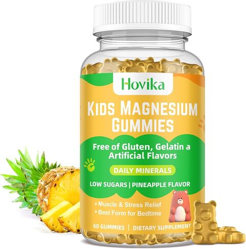 Magnesium Complex Gummies- Calm Chewable Gummies for Kids & Adults- Magnesium Glycinate, Citrate Supplement-w/Prebiotic, Zinc- Support Calm Stress Relief, Immunity & Digestive Health, 60 Gummies in Saudi Arabia