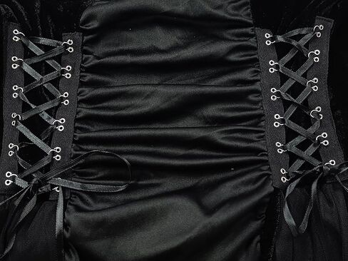 Witch Dress for Women, Medieval Gothic Corset Mini Dresses Halloween Cosplay Costume in Saudi Arabia