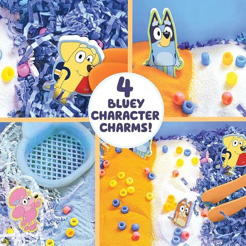Official Bluey Seek & Find Sensory Bin, Ready-to-Use Sensory Toys, Sensory Bin for Kids with Lid, Play Sand, Scoops & Tongs, Exclusive Bluey Toys, Sensory Toys for Toddlers 3-4 in Saudi Arabia