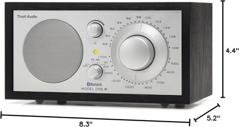 راديو Tivoli Audio Model One Bluetooth AM/FM (كرزي/فضي) in Kuwait
