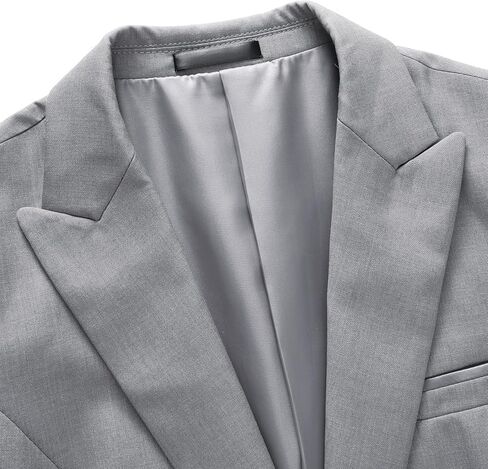 Lamgool Womens Suit 2 Piece Set Business One Button Peak Lapel Blazer Jacket with Pants for Office Ladies in Kuwait