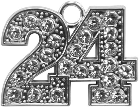 Endea Graduation Tassel Bling Charm Silver Date Drop Year (Silver, 2025) in Saudi Arabia