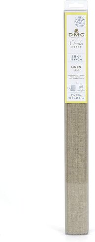 DMC Linen Fabric - 28 Count - Natural in Saudi Arabia