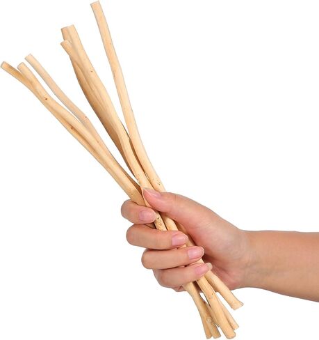 HOMSFOU 50Pcs Wood Log Sticks 30cm Wood Craft Sticks DIY Dried Wood Sticks Natural Twigs Sticks for Crafting Card Making Embellishments Photo Props in Saudi Arabia