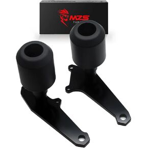 MZS Motorcycle Frame Sliders Falling Crash Protector Guards No Cut Kits Black Compatible with CBR500R CBR 500R 2013-2018
