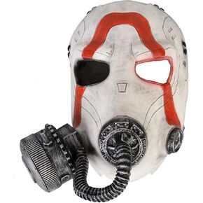 Halloween Psycho Krieg Mask Tiny Tina Mask Borderlands Merchandise for Adults Men Women Costume Cosplay Mask
