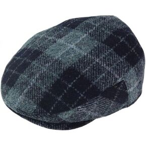 of Scotland Limited 100% Wool Harris Tweed Flat CapAssorted Sizes Mens Head Accessories