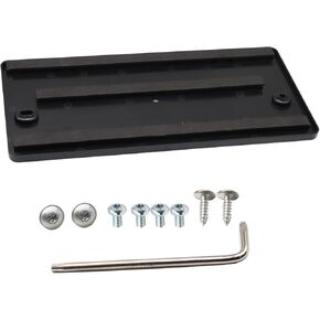 License Plate Holder Compatible with A4/S4/RS4/A4 Quattro 2013 2014 2015 2016-2023 6 x 12