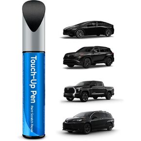 218 Attitude/Midnight Black Metallic Touch Up Paint Compatible with Toyota Exact Match Touch Up Paint Car Scratch Repair