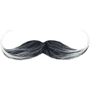 Fake Mustache for Men Classic Halloween DIY Self Adhesive Fake Beard Novelty Stick On Fake Mustaches