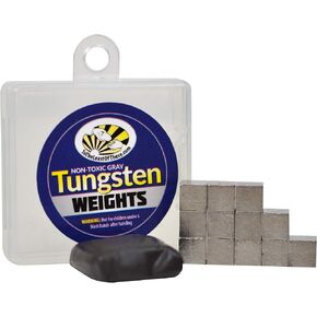 Reusable Tungsten Weight Kit for Your Pinewood Car, 3 Ounces, Incremental Weights and Tungsten Putty, All Your Derby or Awana Grand Prix Weights in One Set