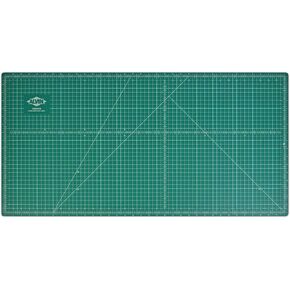 Alvin, GBM Series Professional Self-Healing Cutting Mat, Green/Black Double-Sided, Gridded Rotary Cutting Board for Crafts, Sewing, Fabric - 18 x 36 inches in Saudi Arabia