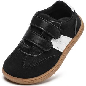 Toddler Wide Toe Box Shoes:Boys Barefoot Shoes Kids Walking Shoes Boy Sneakers Non-Slip Zero Drop Shoes,Toddler First Walking Shoes Comfort Tennis Outdoor Activities