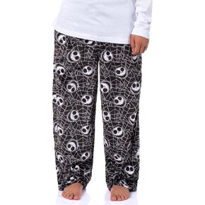 Men's Pajama Pants Soft Plush Fleece Graphic Print with Adjustable Elastic Waistband and Side Pockets