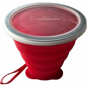 Hahnemuhle Foldable Painting Cup Red