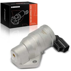 A-Premium Fuel Injection Idle Air Control Valve Compatible with Volvo S40 & V40 2000-2004 1.9L, Auxiliary Air Valve, Replace for# 86704190