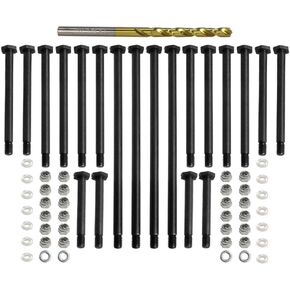 Metal Hardened Front and Rear Suspension A-Arm PIN Pin Durable for Traxxas 1/6 XRT 1/5 X-MAXX 8S Monster Truck Upgrades (Black)