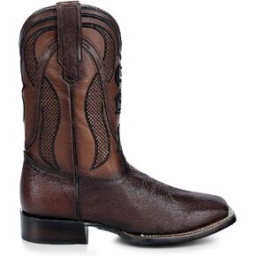 Cuadra Western Boots for Men with Authentic Leather Design Brown 4L01AB