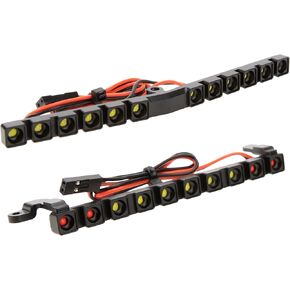 MEUS سباق RC LED أضواء سقف ضوء بار الذيل مجموعة إضاءة ل Vanquish H10 البصرية سباركو يوكوهاما RTR 1/10 RC الزاحف ترقيات أجزاء in Kuwait