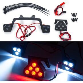 RC Front And Rear LED Light Kits Headlight Taillight for 1/5 Kraton 4WD 8S BLX ARA110002 Truck Upgrades
