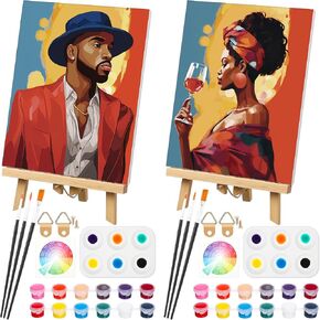 Humyoun 2 Pcs Couples Painting Kit, Crown in Saudi Arabia