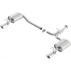 BORLA 11853 Axle-Back Performance Exhaust System for 2013-2017 Honda Accord Coupe 3.5L V6/ Sport Model 2.4L 4 Cyl. Automatic/Manual Transmission Front Wheel Drive 2 Door With Factory Dual Exhaust.