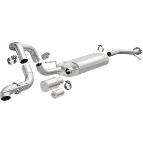 MagnaFlow Performance Exhaust System 19546: Cat-Back, Overland Series, For 2003-2024 Toyota 4Runner 4.0L, Single Passenger Side Rear Exit Style