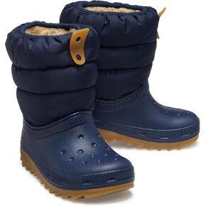 Crocs Unisex-Child Classic Neo Puff Boot (Little Toddler/Big Kid) Snow